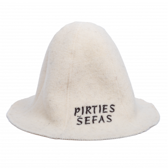 Saunahat - PIRTIES ŠEFAS, hvid