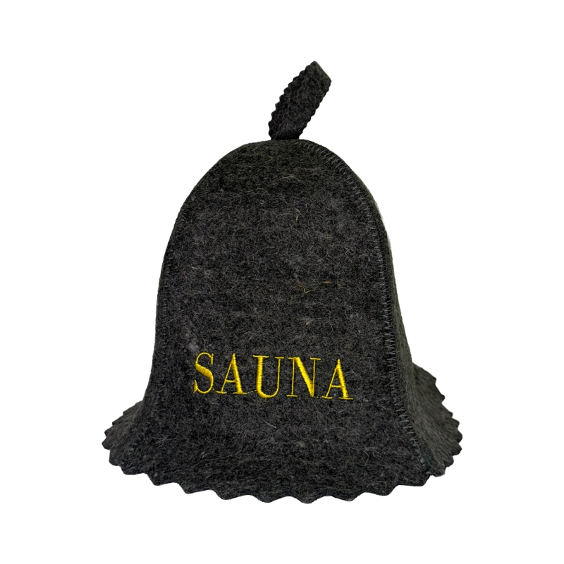 Saunahue - SAUNA, grå
