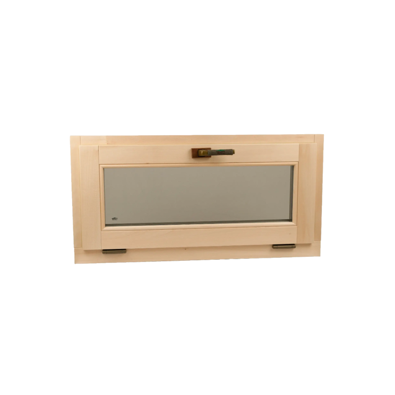 Saunavindue 1000x500, hængslet