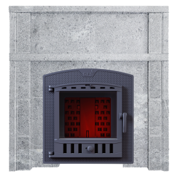 GEFEST brændeovnsportal, Fedtsten  GEFEST brændeovnsportal, Fedtsten