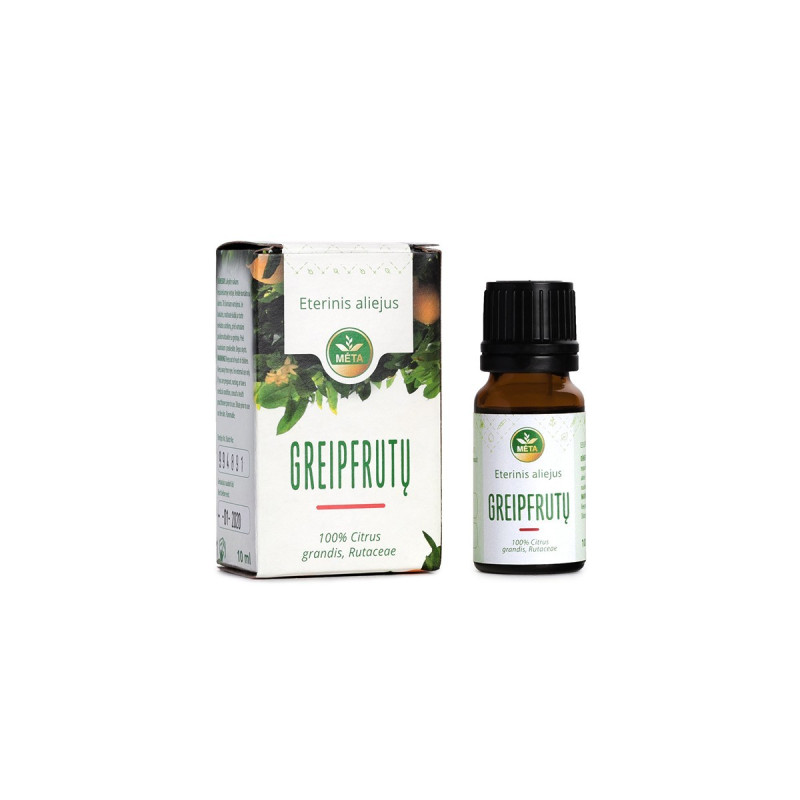 Grapefrugt æterisk olie, 10 ml