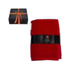 Håndklæde i gaveæske, HARVIA, 70 x 140 cm, rød - 0