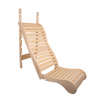 Afslapning køje til sauna, abachi