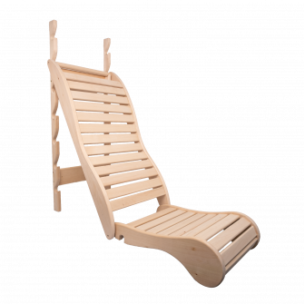 Afslapning køje til sauna, lind.