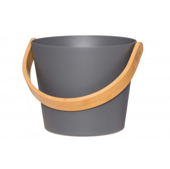 Aluminiumsspand RENTO, grå 5 l