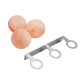 SAUFLEX Himalaya saltkugler, med holder, 3 stk.