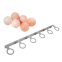 SAUFLEX Himalaya saltkugler, med holder, 6 stk. - 1