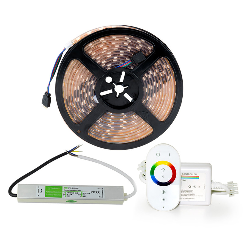 SAUFLEX 5050 LED RGB LUX sæt 14,7 W/m 60 LED/m SAUFLEX 5050 LED RGB LUX sæt 14,7 W/m 60 LED/m