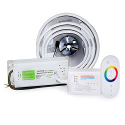 Sauflex LED RGB MILK sæt 12 W, 5 m  Sauflex LED RGB MILK sæt 12 W, 5 m