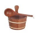 SAUFLEX træspand 4 l, cedertræ - 0