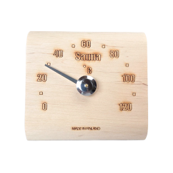 Saunia saunatermometer i elletræ 