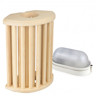 Sawo lampe og gitter sæt 915-VP, fyr