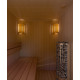 Sawo lampe og gittersæt 915-VA, asp