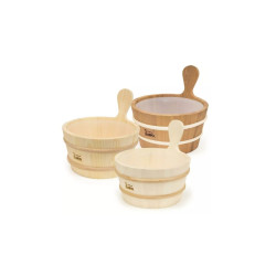 SAWO træspand med træhåndtag 4 l 