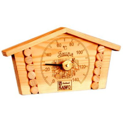 SAWO termometer - Bjælkehus  SAWO termometer - Bjælkehus