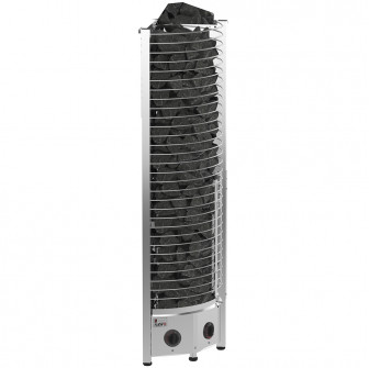Elektrisk saunaovn – SAWOTEC Tower Corner, med styreenhed