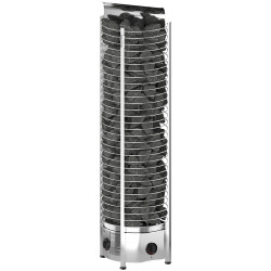 Elektrisk saunaovn – SAWOTEC Tower Wall, MED INDBYGGET STYRING  Elektrisk saunaovn – SAWOTEC Tower Wall, MED INDBYGGET STYRING