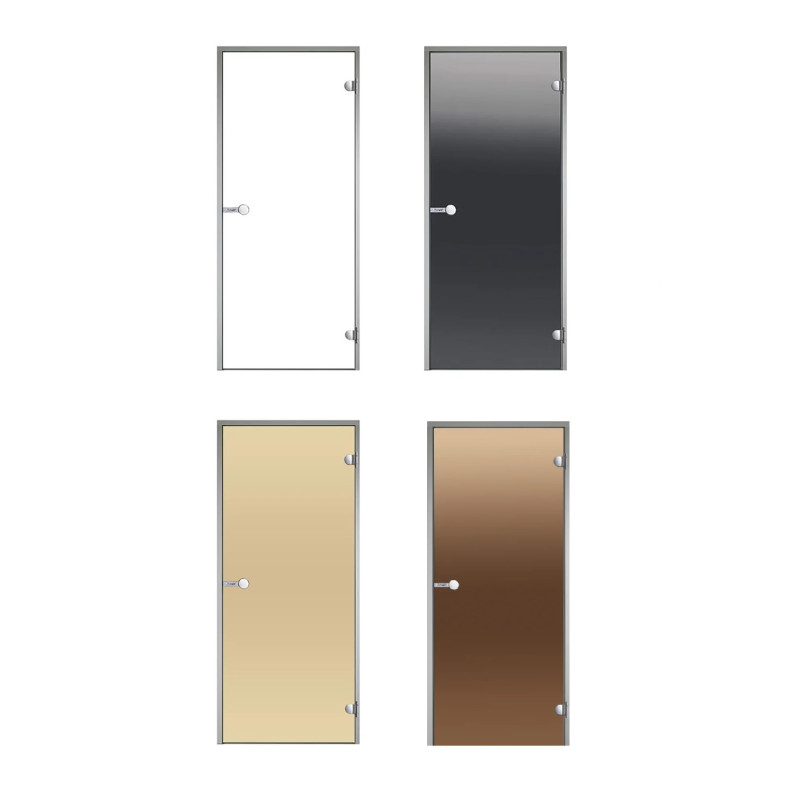 Glasdøre HARVIA til dampbad, sauna 9x21