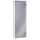 Standard sauna døre, 70 x 200, asp, grå