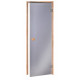 Standard sauna døre, 80 x 190, Elletræ, Grå