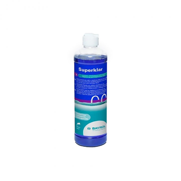 Swimmingpool vandklarer Superklar, 0,5 l