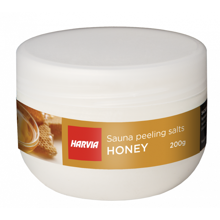 Sauna peelingsalt HARVIA honning 200g