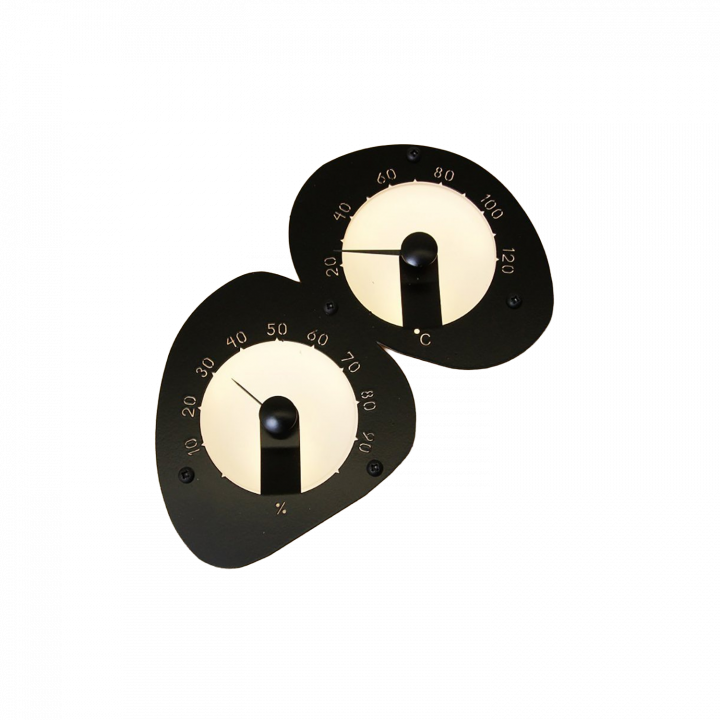 Termo-hygrometer - CARIITTI, sort