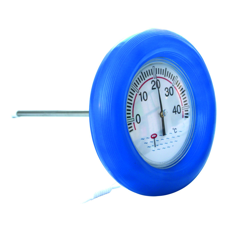 Flydende termometer - 185 mm diameter, med gummibeklædning