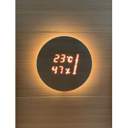 Termometer - hygrometer og elektronisk timeglas - CARIITTI ASPECTU 