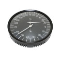 Termometer-hygrometer, sort - 0