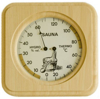 Termometer - hygrometer TFA, abachi-træ
