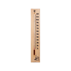 Termometer fra fyrretræ 