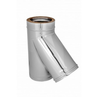 Isoleret trefork 45° 115-215