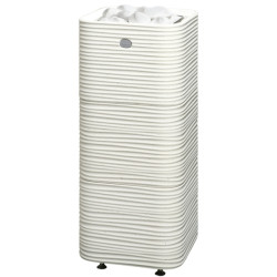 Saunaovn TULIKIVI HUURRE, hvid, med kontrolpanel  Saunaovn TULIKIVI HUURRE, hvid, med kontrolpanel