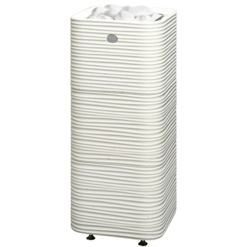 Saunaovn TULIKIVI HUURRE, hvid, med kontrolpanel