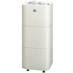 Elektrisk saunaovn TULIKIVI KUURA 2, hvid, uden betjeningspanel  Elektrisk saunaovn TULIKIVI KUURA 2, hvid, uden betjeningspanel