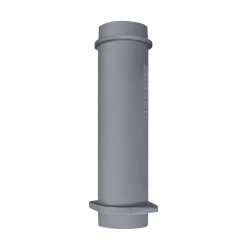 Øvre støbejerns skorstensrør til GEFEST brændeovne 130/500mm  Øvre støbejerns skorstensrør til GEFEST brændeovne 130/500mm