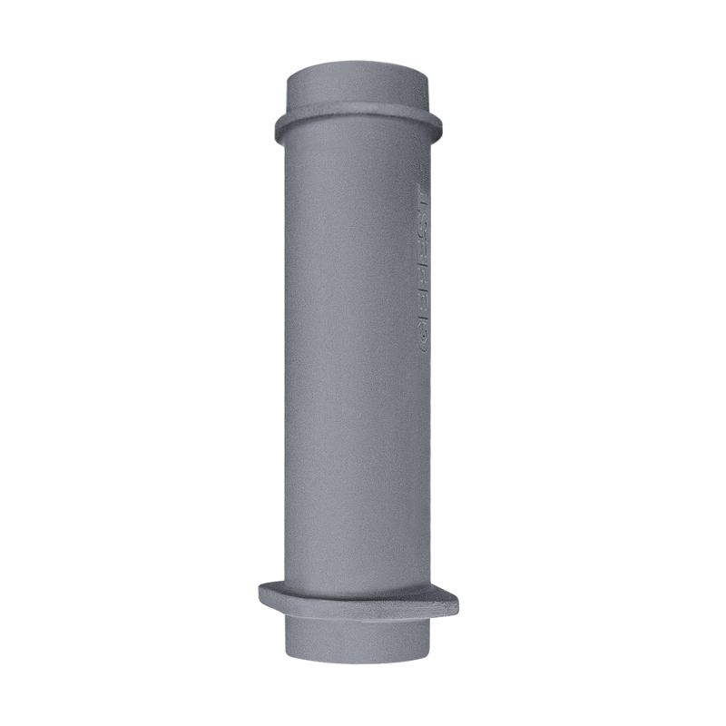 Øvre støbejerns skorstensrør til GEFEST brændeovne 130/500mm