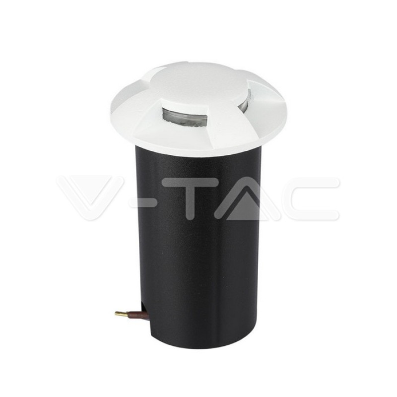 1W LED Steplight Hvid 4-vejs 3000K