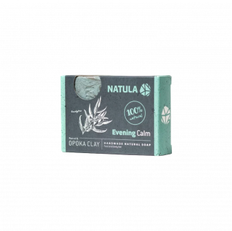 NATULA ansigts- og kropssæbe med opoka rock og eukalyptus 100g