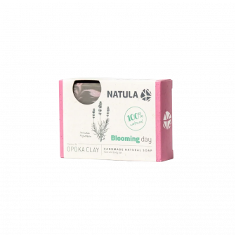 NATULA ansigts- og kropssæbe med opoka rock og lavendel 100g