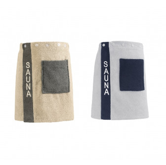 Saunaforklæde til mænd