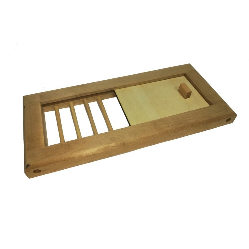 Ventilationsgitter med ventil, persienner