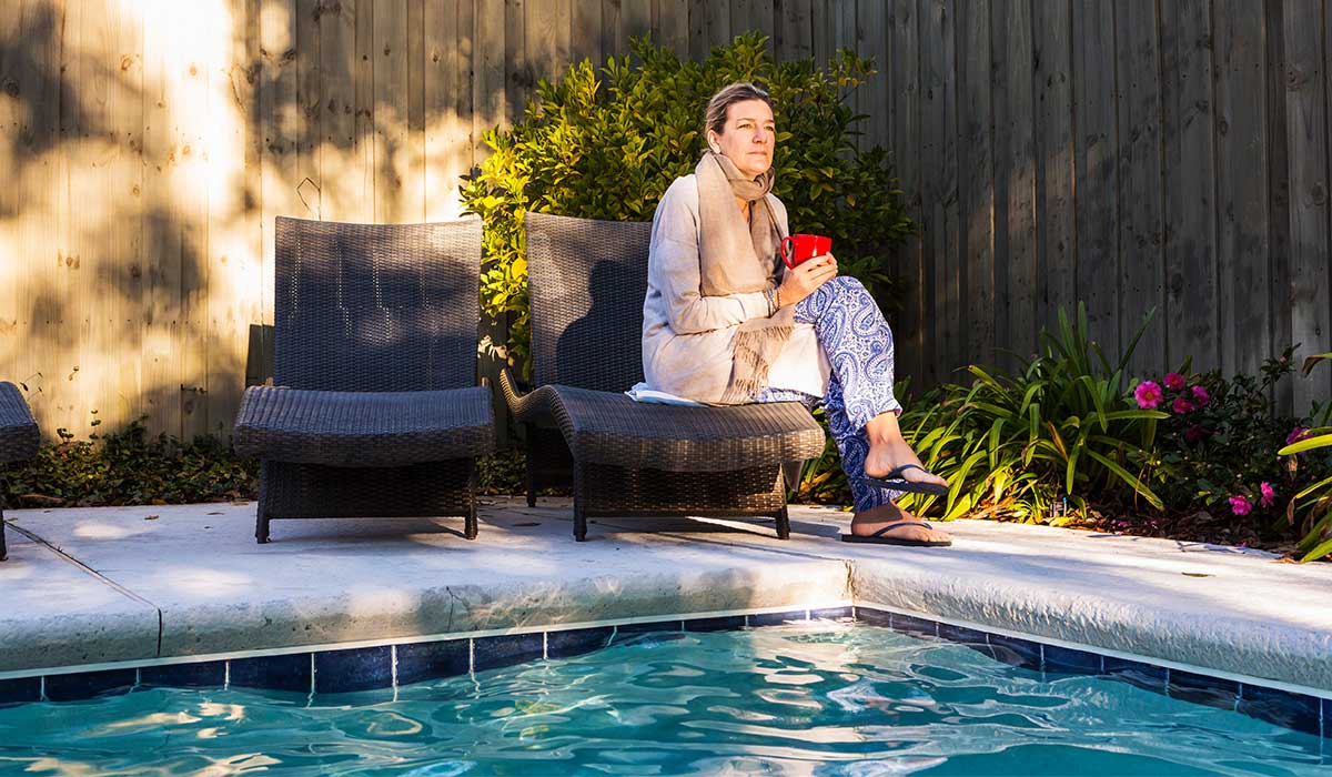 how to heat your outdoor pool in spring