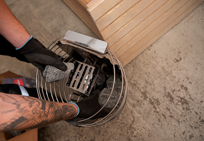 Saunasten og deres lagdeling om efteråret: TOP 3 ordninger i henhold til fraktioner og luftstrømme