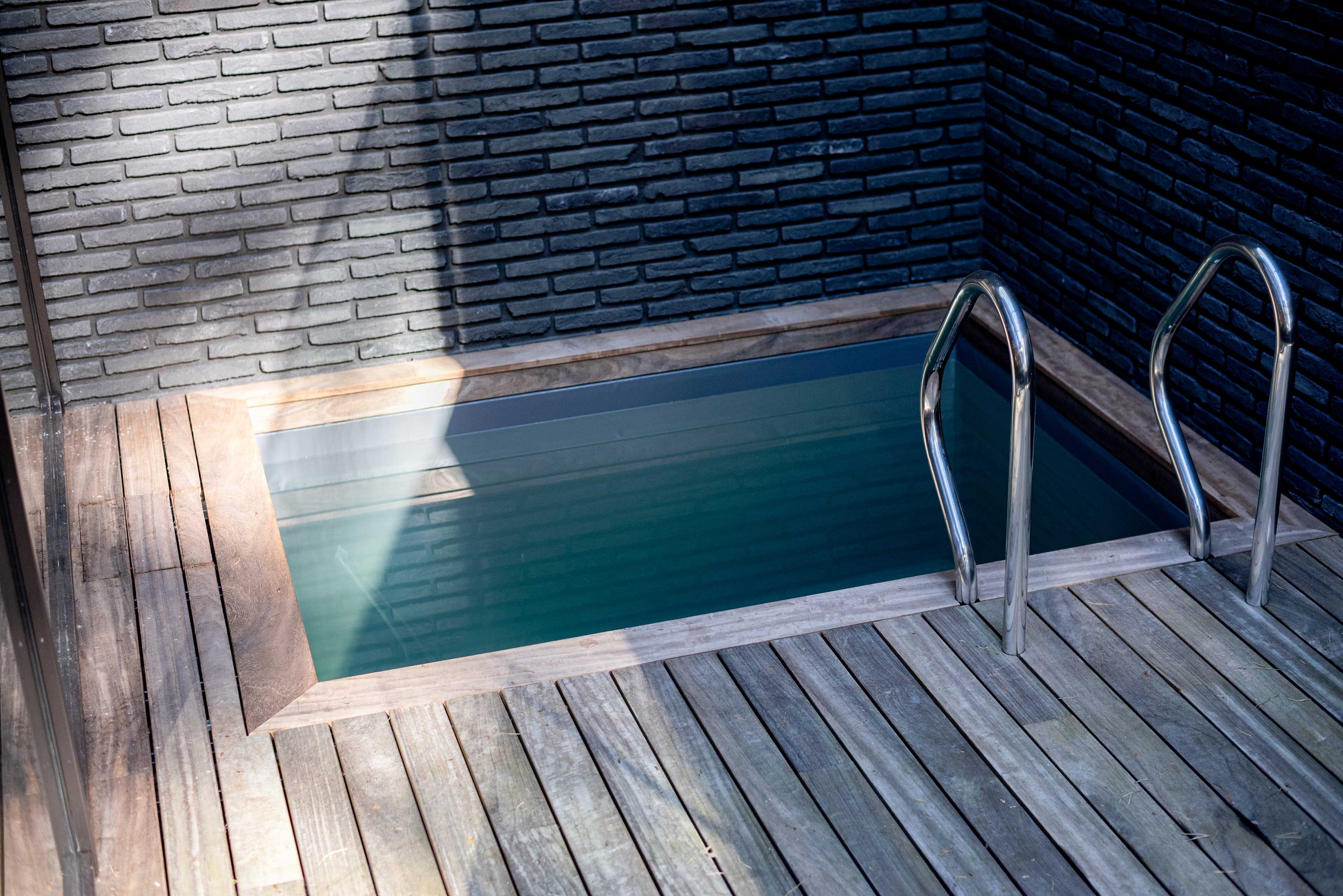 Privat infrarød sauna og swimmingpoolprojekt