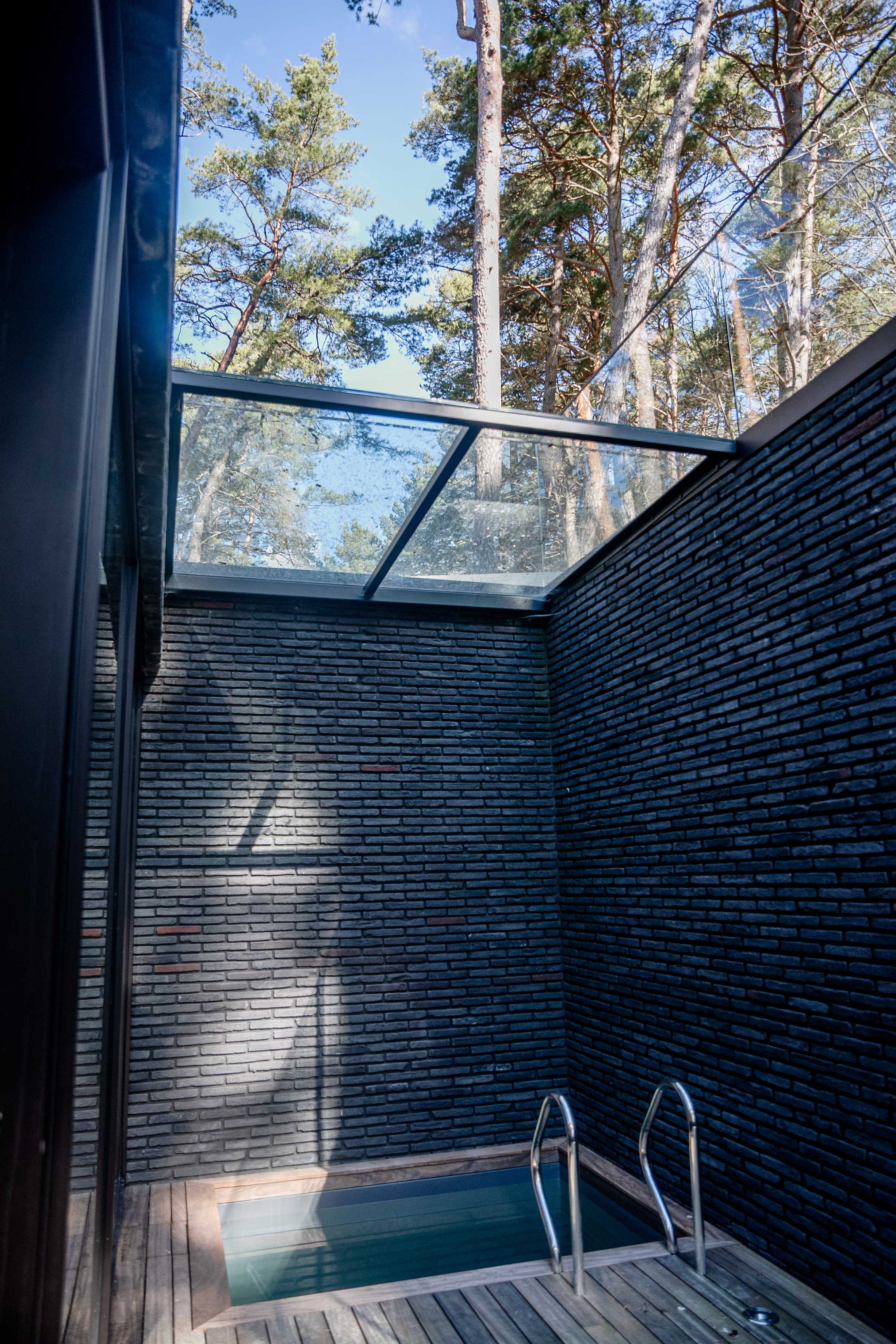 Privat infrarød sauna og swimmingpoolprojekt