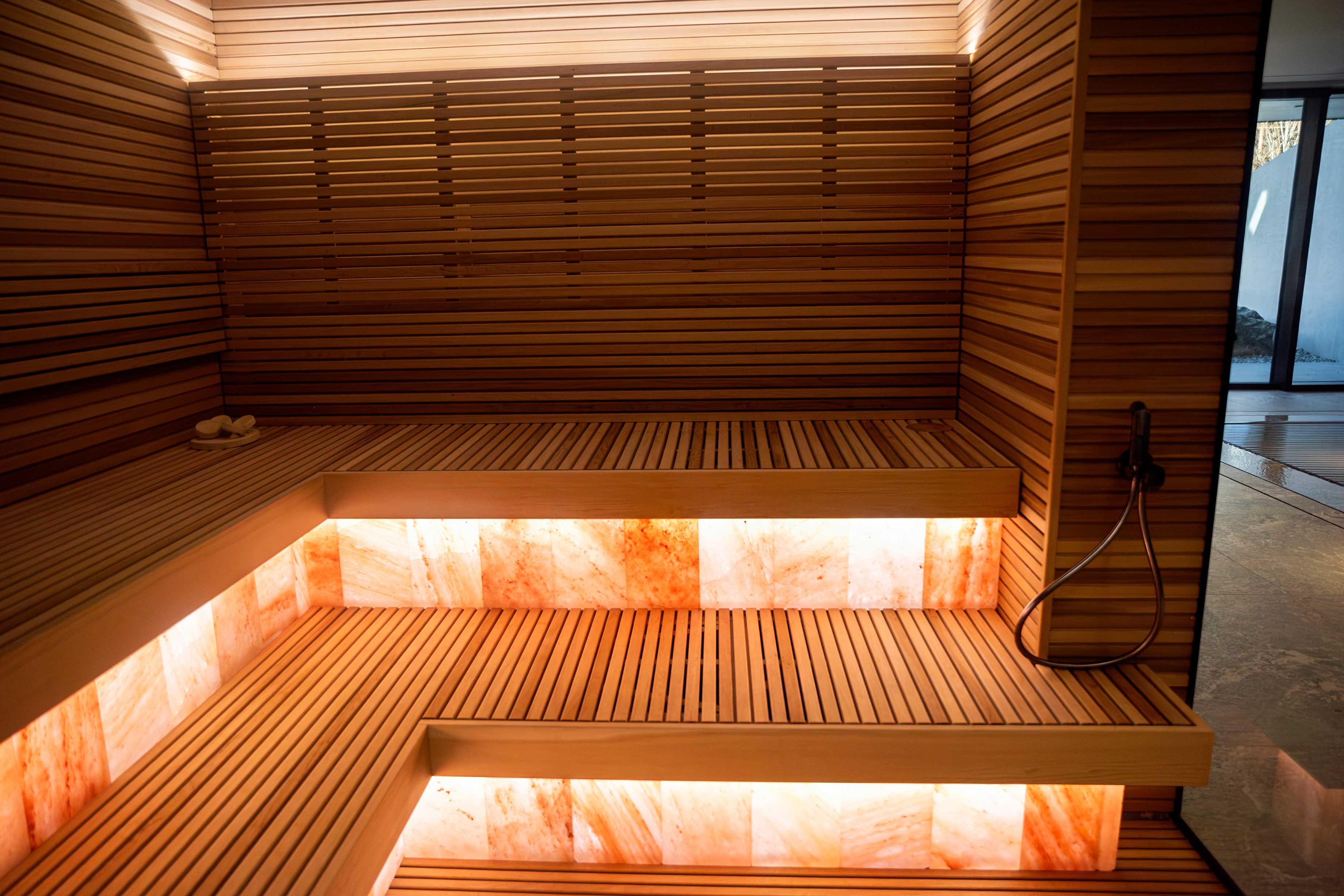 Privat infrarød sauna og swimmingpoolprojekt