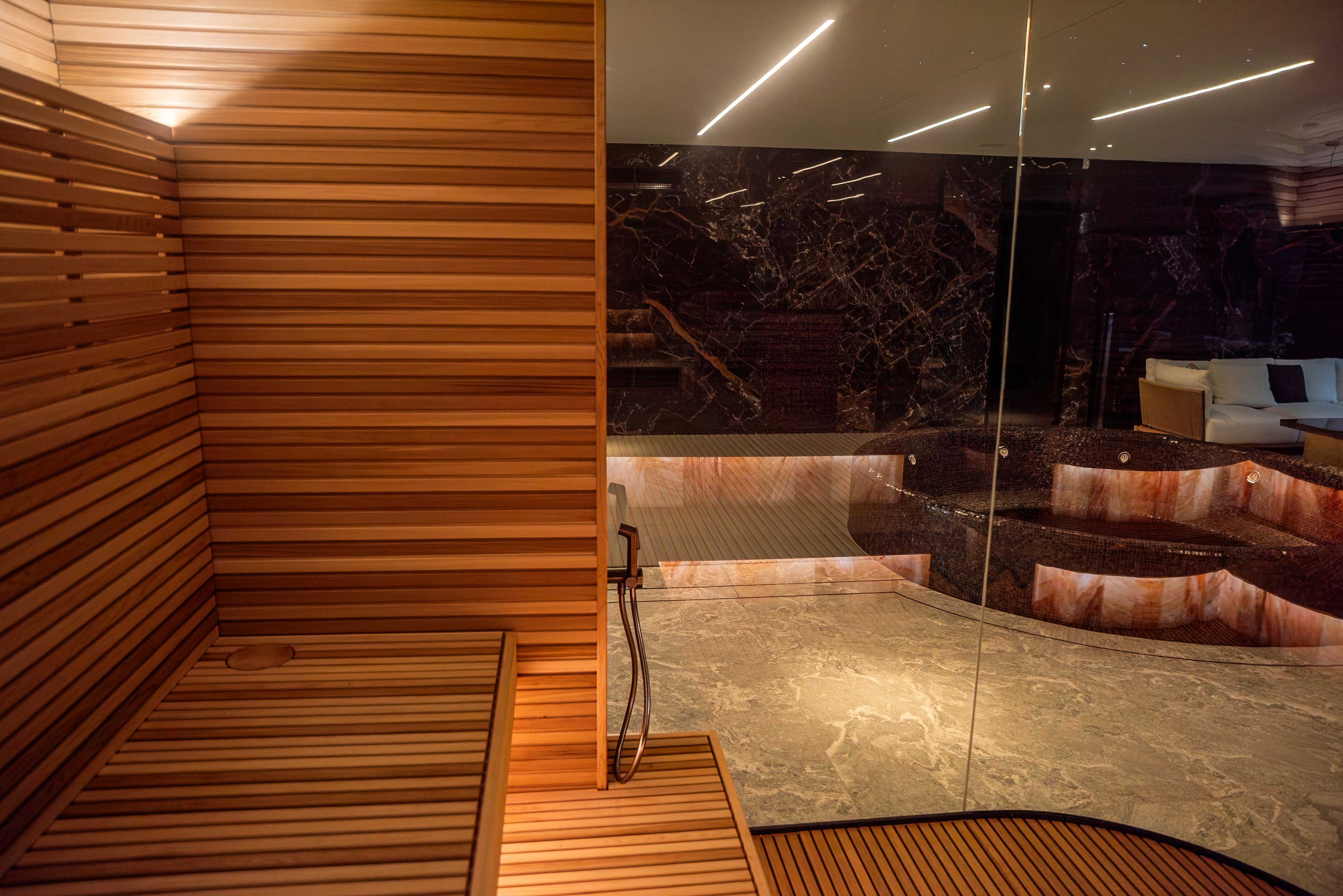 Privat infrarød sauna og swimmingpoolprojekt